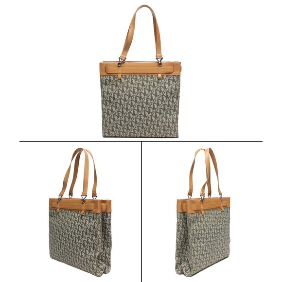 Dior Bag  Trotter Christian Tote - Picture 1 of 8